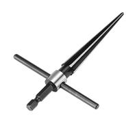 Escariador manual, taladro de orificio de puente Agujero de mano en forma de T Herramienta de perforación de mango hexagonal cónico