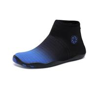 Escarpines Calcetines de Buceo, Zapatos Agua Descalzos, Sandalias natación for Hombres, acuáticos Playa for Mujeres, Zapatillas Drenaje for vadear, Fitness, Pesca, Surf(Blue Water Shoes,36)