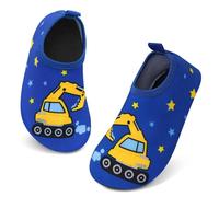 Escarpines Niño Niña Zapatillas de Agua Playa, Secado Rápido Calcetines Piscina Niño Agua Zapatos Escarpines para Bebe, Calzado Descalzo de Surf Buceo Natación, 22/23 EU