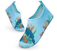 Escarpines Niño Niña Zapatillas de Agua Playa, Secado Rápido Calcetines Piscina Niño Agua Zapatos Escarpines para Bebe, Calzado Descalzo de Surf Buceo Natación 22-33EU
