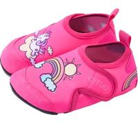 Escarpines para niños, Piscina, natación,Calzado para Surf de niños,Zapatos Pesca niños, Zapatillas para el Agua(Rosa Fuxia, Números, 26/27) Pedir una Talla mas a la Habitual