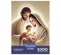 Escena cálida del Nacimiento de Jesús Rompecabezas Imposible,desafío for Adults Juego Educativo 1000 Piezas Obra De Arte De Juego De para Adultos Y Niños 38x26cm/1000pcs