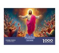 Escena de Ascensión Juego De Puzzle En Familia Una Tormenta De Color Y Desafío - El Regalo Original Que Hará Inolvidable Tu Navidad, Recomendado para +14 52x38cm/1000pcs