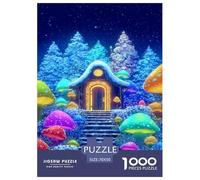 Escena de Cuentos de Hadas Puzzles Imposible,desafío para Adultos Interesante Entretenimiento Creativo 1000 Piezas Obra De Arte De Juego De para Adultos Y Niños 70x50cm/1000pcs
