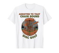 Escena de Disc Golf adicta a Ese Sonido de Cadena Camiseta