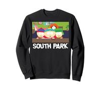 Escena de Tiro grupal de South Park - Kenny, Kyle, Cartman & Stan Sudadera