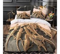 Escena del tanque de batalla Funda de Edredón Impresión 3D Suave 3 Piezas Cremallera Oculta con Fundas de Almohada Antibacteriana Guerra militar Funda Edredon for jóvenes Super king（260x220cm）