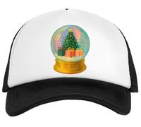 Escena Navideña Caprichosa Gorra De Béisbol Snapback Blanca Unisex Kid White Snapback Children Baseball Cap