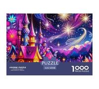 Escena Nocturna de fantasía Puzzle 1000 Piezas para Entretenimiento Creativo Clásicos Regalos Obra De Arte Rompecabezas Juguetes Desafiantes para Adultos Y Niños 52x38cm/1000pcs