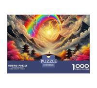 Escena Nocturna de fantasía Puzzle De 1000 Piezas Puzzles Clásicos para Rompecabezas De Piso Y Juego Familiar Adultos Y Niños A Partir De 12 Año 38x26cm/1000pcs