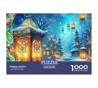 Escena Nocturna de fantasía Puzzles 1000 Piezas Puzzles Clásicos para para Adultos Y Niños Adultos Y Niños A Partir De 12 Año 70x50cm/1000pcs