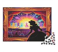 Escenario de Teatro Elegante Puzzle para Adultos Puzzle de 1000 Piezas Material Papel Iluminación Mágica Puzzle para Toda la Familia Relajante Decorativo Regalo 52x38cm/1000pcs