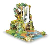 Papo - LA Jungla - Juguete Decorativo de la Jungla - de 3 años - Vida Salvaje - Figuras no Incluidas - Fácil de Montar - la imaginación y la Creatividad - 46 x 33 x 36 - Educativo - Idea de Regalo