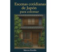 Escenas cotidianas de Japón para colorear