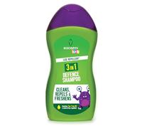 Escenti Kids Repelente de piojos 3 en 1 Champú de defensa de 300 ml
