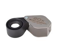 Eschenbach 118420 Loupe pliante Grossissement: 20 x Lentille: (Ø) 17 mm