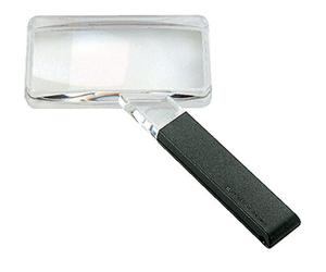 Eschenbach 2642150 - Lupa biconvexa, PXM® Lente Ligera, dúplex Recubierto por una Imagen Libre de aberraciones con nitidez de Borde a Borde, Dimensiones Lente: 100 x 50 mm, Aumento: 2X, Dioptría: 3,9