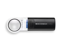 Eschenbach HandyuxLED - Lupa de Mano con iluminación LED (10 aumentos, diámetro de la Lente: 35 mm)