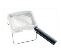Eschenbach Lupa combiPLUS, 100x75mm, 2.8x, 7.0D, con estuche