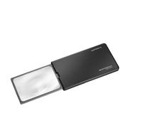 Eschenbach Lupa easyPocket XL 75x50 mm 2,5X, Negro