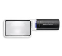 ESCHENBACH OPTIK MobiluxLED - Lupa de mano con iluminación LED (3 unidades, tamaño de la lente: 90 x 54 mm)