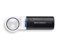 Eschenbach Optik MobiluxLED - Lupa de Mano con iluminación LED (7 aumentos, diámetro de la Lente: 35 mm)