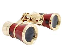 Eschenbach Gemelos de ópera glamour 3x25 rojo burdeos