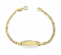 Esclava oro 18k bebé circonitas 14cm. [AA2704]