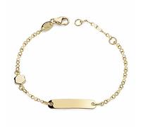 Esclava oro 18k bebé flor 14cm. [AA2596GR] - Personalizable - GRABACIÓN INCLUIDA EN EL PRECIO