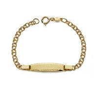 Esclava Pulsera en Oro de 18k húngara de 11.5cm. para bebé