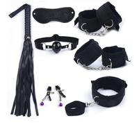 esclavitud sexual 40CM Fox Tail Anal Plug Bondage Set Juguetes sexuales Para Mujeres Látigo Esposas Sexo Bdsm Juegos para adultos