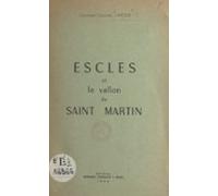 Escles Et Le Vallon De Saint Martin (ebook)
