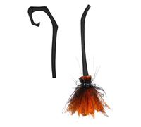 Escoba Brujas Halloween Divertida Escoba Decorativa Halloween para Cosplay