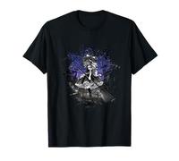 Escoba de Bruja ardiente Galaxy Magic Star Anime Girl Camiseta
