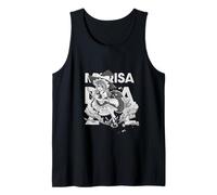 Escoba de Bruja voladora Anime Girl - Fantasía Doujin Arte estético Camiseta sin Mangas