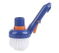Escoba de Esquina para Piscina, Cepillo con Cerdas de Nylon, 21 cm, Limpieza de SPA y - Resistente y Compacto, Ideal para Esquinas, Escaleras y Zonas Difíciles