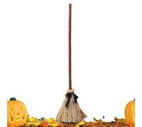 Escoba De Halloween | Escoba Flotante Animada De Brujas Broma | Decoración Móvil con Sonido Espeluznante para Fiestas en Interiores Exteriores Dormitorio Patio Granja