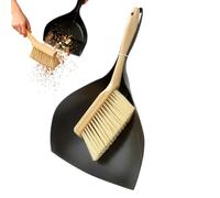Escoba de mano y recogedor | Eliminación compacta de polvo, juego de escoba de limpieza de escritorio y recogedor | para cocina, mesa, dormitorio, sala de estar, mostrador, migas, para mascotas