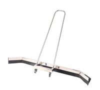 Escoba limpiadora de pisos Rain Shuttle acero inoxidable alta resistencia con cuchilla espuma EVA y ruedas giratorias 360°
