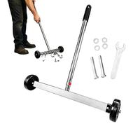 Escoba Magnética - Aleación de Aluminio+PP 1172g | Rodillo magnético fuerte resistente con ruedas | Barredora magnética para la construcción de garaje de techo de jardín