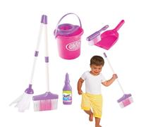 Escoba para niños, fregona de para el hogar, juego de limpieza para niños