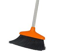 Escoba Resistente al Aire Libre, Cepillo Angular Plegable con Mango de 100 cm para Patio, Garaje, vestíbulo, Centro Comercial, Suelo, hogar, Cocina, habitación, Oficina, Mascotas