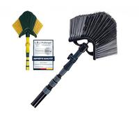 Escoba rinconera Neustanlo con Mango telescópico Extensible con Mango 4 m Cepillo Limpieza