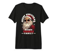 Escobar - Disfraz de Navidad Familiar de Papá Noel a Juego Camiseta Premium