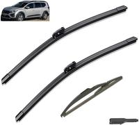 Escobilla Coche para Dacia Jogger 2021 2022 2023 2024, Escobillas limpiaparabrisas Delantero Escobilla Kit de Alto Rendimiento, Fácil Instalación