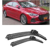 Escobilla Coche para Hyundai Elantra AD 2016-2019, Escobillas limpiaparabrisas Delantero Escobilla Kit de Alto Rendimiento, Fácil Instalación