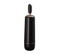 Escobilla de baño montada en la pared con TPR para un fácil enjuague para una higiene mejorada (oro negro)