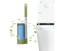 Escobilla de baño para baño, juego de estropajos para ahorrar espacio