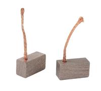 Escobilla de carbón de grafito 2 escobillas de carbón 8 x 10 18 mm compatibles con ventiladores, limpiaparabrisas y climatizadores coche, camiones, herramientas eléctricas