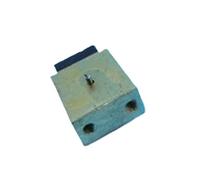 Escobilla de carbón de grafito Escobilla de carbón for regulador voltaje, tipo conexión, grosor 5/6/7/8/22 mm, con orificio for pasador(10x20x24mm)
